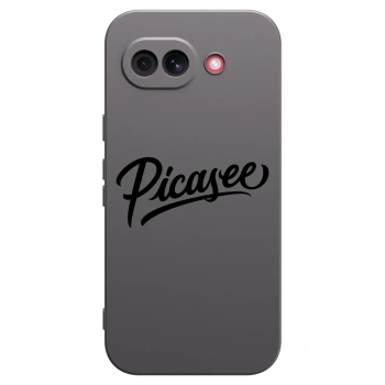 Picasee fekete szilikon tok az alábbi mobiltelefonokra Google Pixel 10a - Picasee - old logo - black