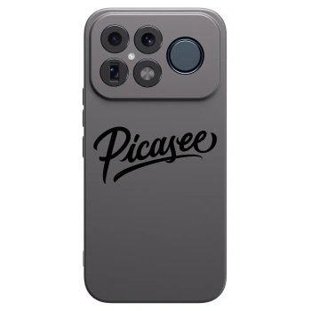 Picasee fekete szilikon tok az alábbi mobiltelefonokra Xiaomi Poco F8 Ultra - Picasee - old logo - black