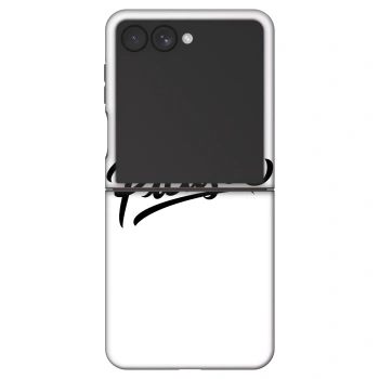 Szilikon tok erre a típusra Samsung Galaxy Z Flip7 5G - Picasee - old logo - black