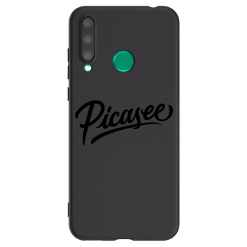 Picasee fekete szilikon tok az alábbi mobiltelefonokra Honor 20 Lite - Picasee - old logo - black