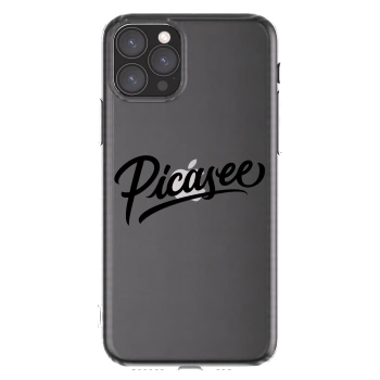 Picasee átlátszó szilikon tok az alábbi mobiltelefonokra Apple iPhone 11 Pro - Picasee - old logo - black