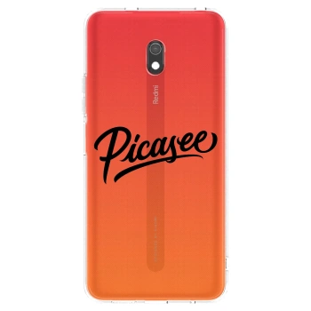 Tok az alábbi mobiltelefonokra Xiaomi Redmi 8A - Picasee - old logo - black