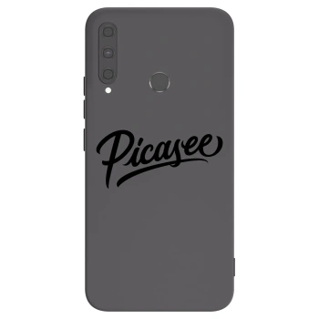 Tok az alábbi mobiltelefonokra Huawei P40 Lite E - Picasee - old logo - black