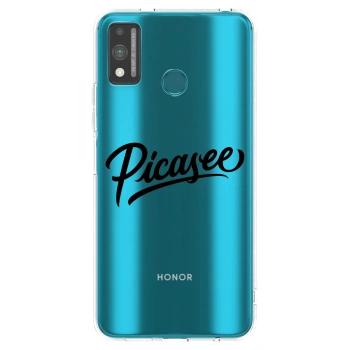 Tok az alábbi mobiltelefonokra Honor 9X Lite - Picasee - old logo - black