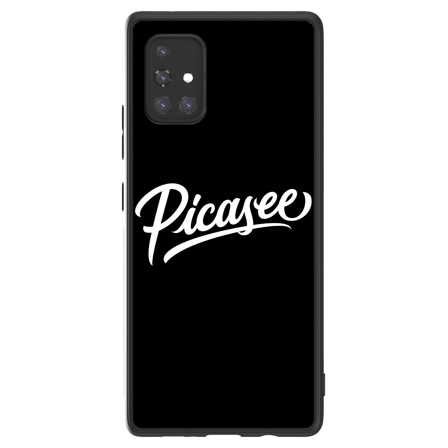 Picasee ULTIMATE CASE Samsung Galaxy A71 A715F - készülékre - Picasee - old logo - white