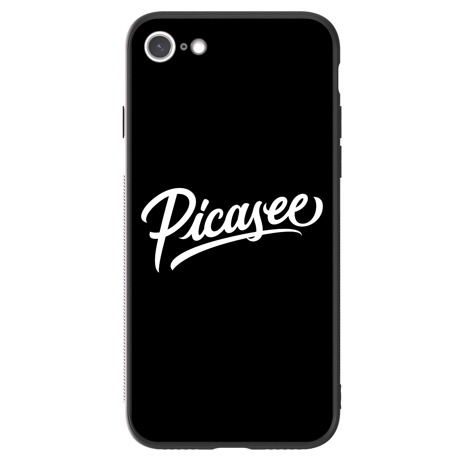 Picasee ULTIMATE CASE Apple iPhone SE 2020 - készülékre - Picasee - old logo - white