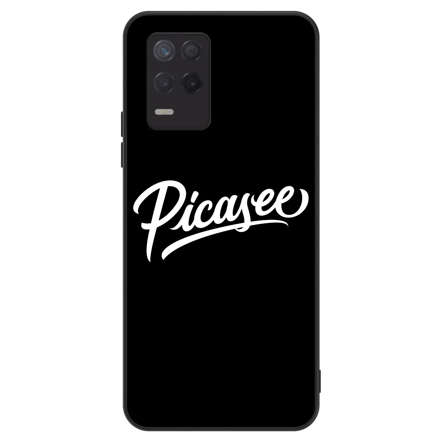 Picasee ULTIMATE CASE Realme 8 5G - készülékre - Picasee - old logo - white