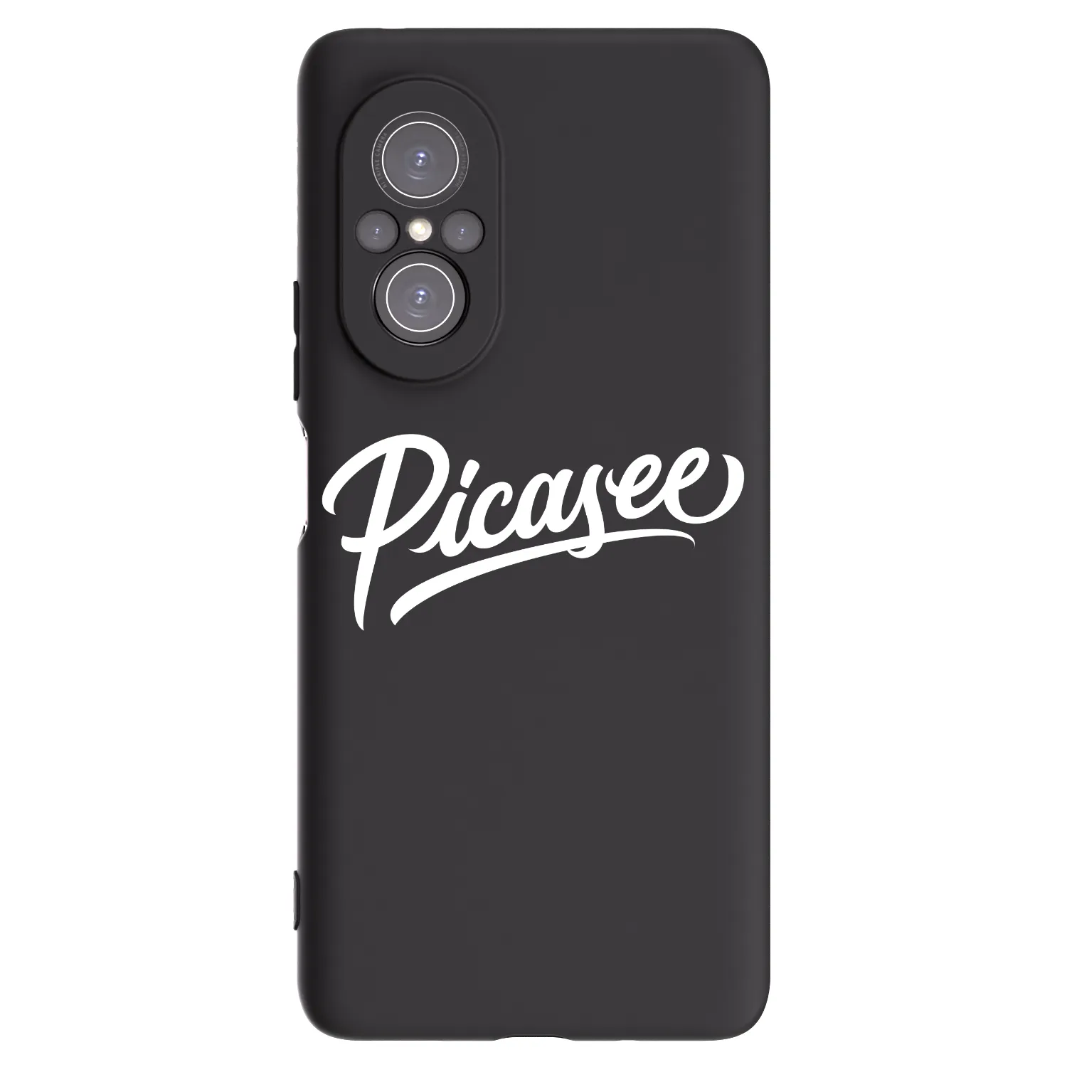 Picasee fekete szilikon tok az alábbi mobiltelefonokra Huawei Nova 9 SE - Picasee - old logo - white
