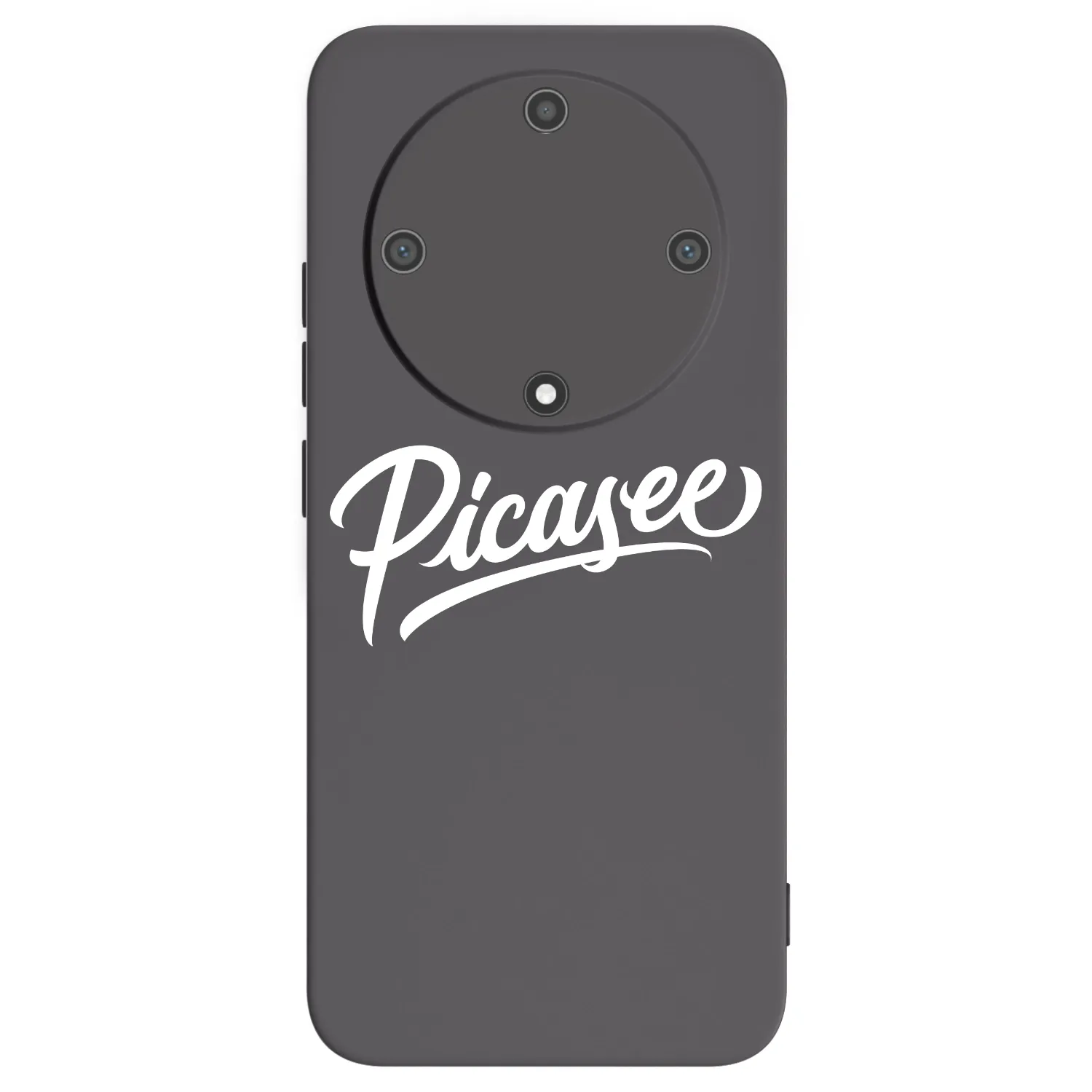 Picasee fekete szilikon tok az alábbi mobiltelefonokra Honor Magic5 Lite 5G - Picasee - old logo - white