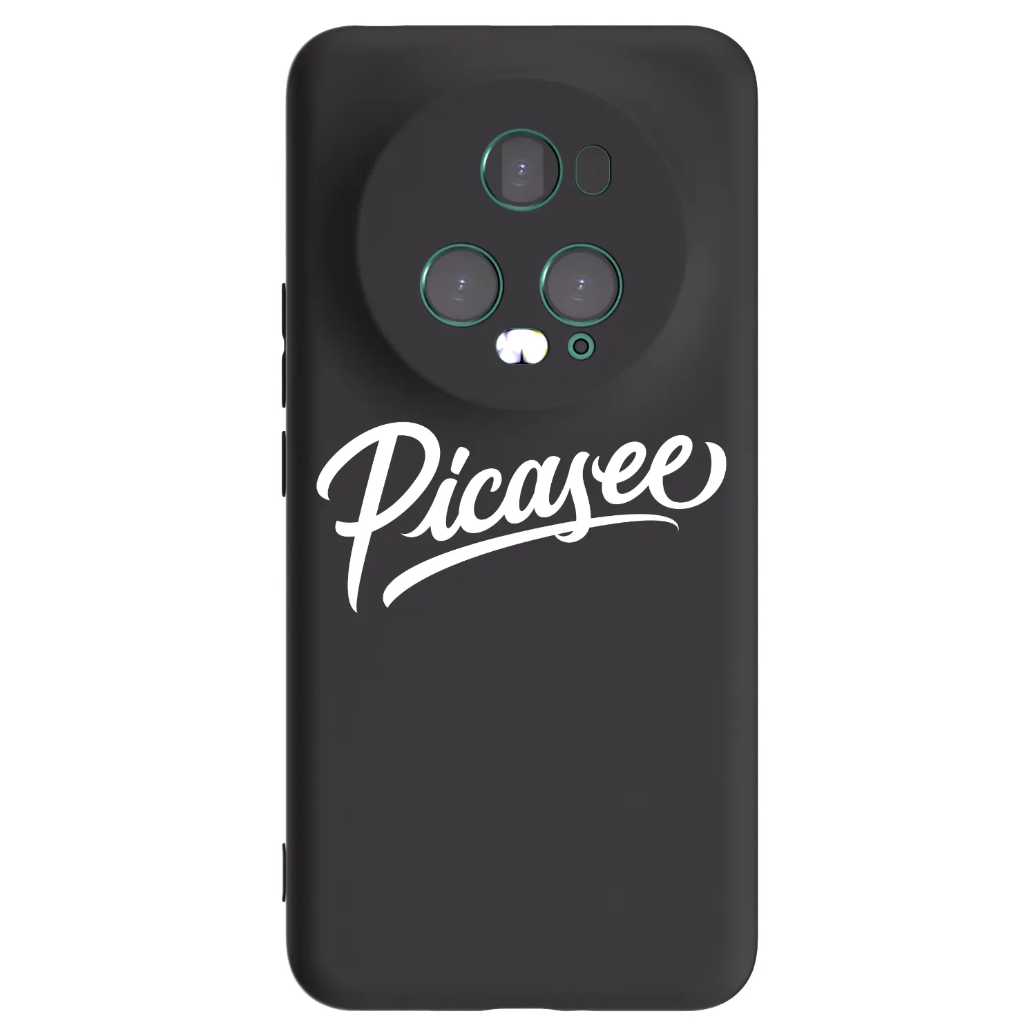 Picasee fekete szilikon tok az alábbi mobiltelefonokra Honor Magic5 Pro - Picasee - old logo - white