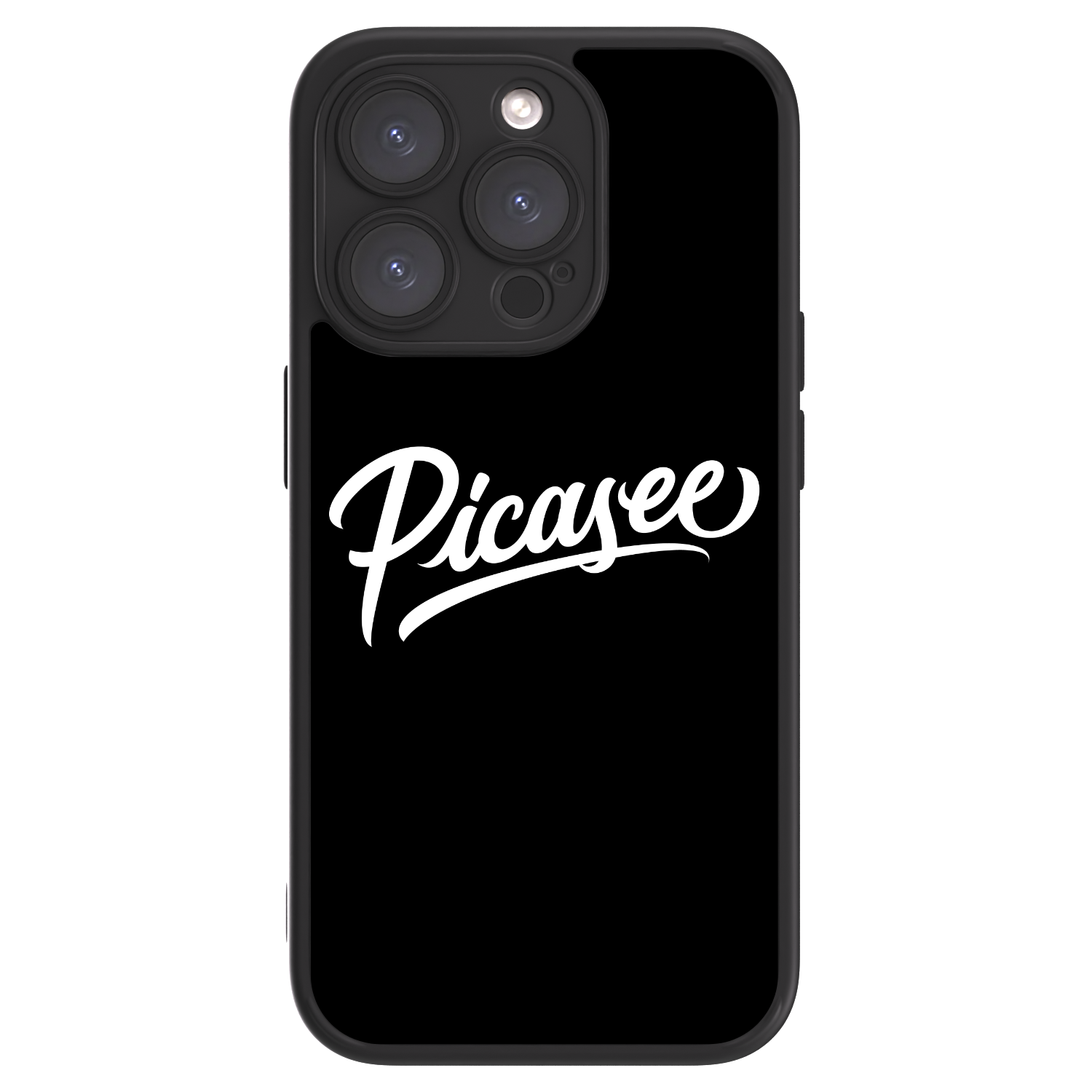 Picasee ULTIMATE CASE Apple iPhone 15 Pro - készülékre - Picasee - old logo - white