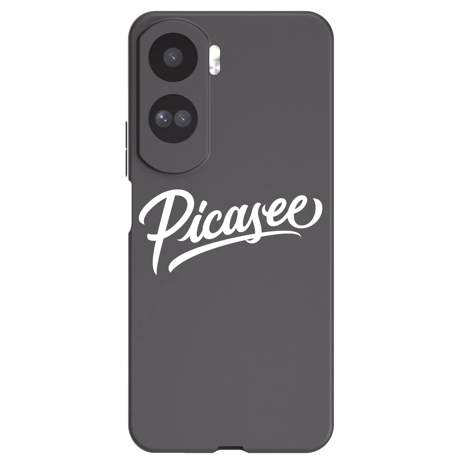 Picasee fekete szilikon tok az alábbi mobiltelefonokra Honor 90 Lite 5G - Picasee - old logo - white