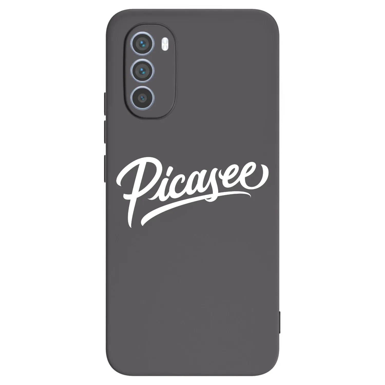 Picasee fekete szilikon tok az alábbi mobiltelefonokra Motorola Moto G62 - Picasee - old logo - white