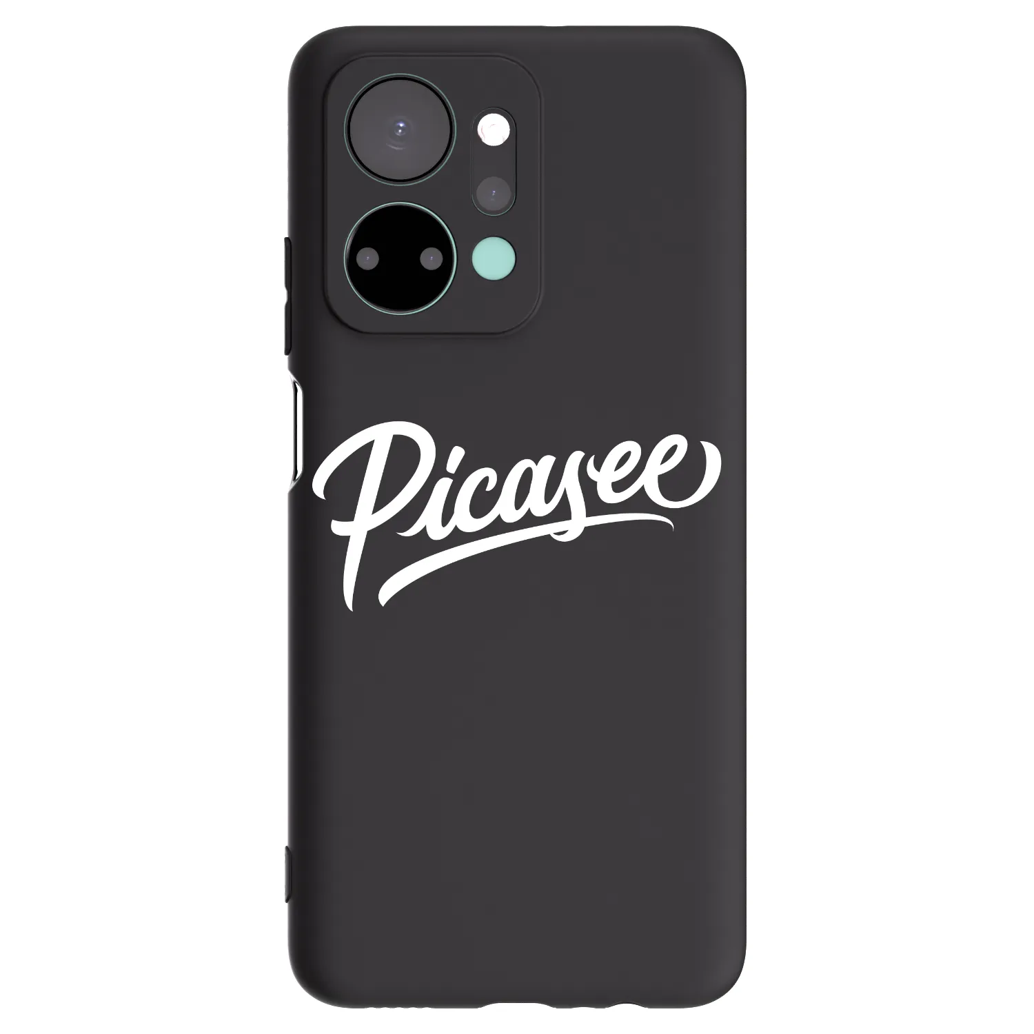 Picasee fekete szilikon tok az alábbi mobiltelefonokra Honor X7a - Picasee - old logo - white