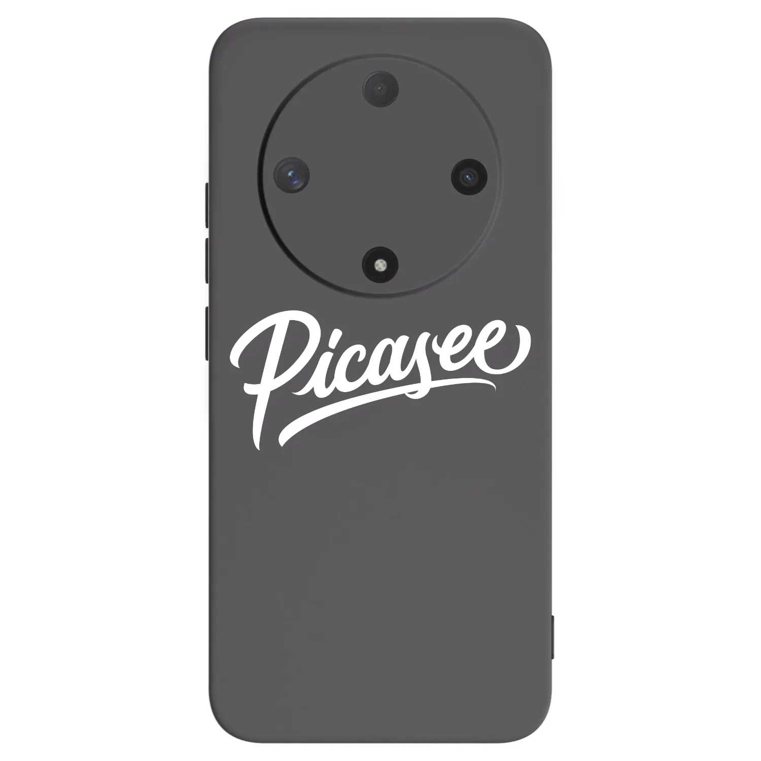 Picasee fekete szilikon tok az alábbi mobiltelefonokra Honor Magic6 Lite 5G - Picasee - old logo - white