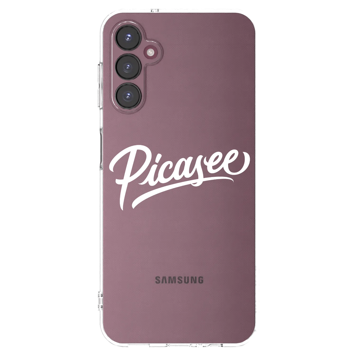 Picasee átlátszó szilikon tok az alábbi mobiltelefonokra Samsung Galaxy A05s A057G - Picasee - old logo - white