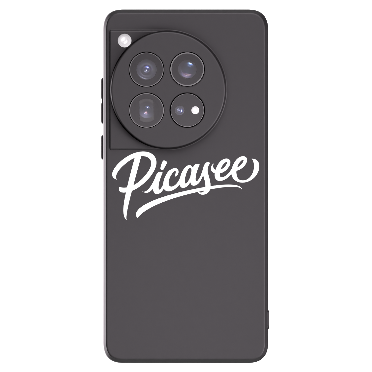 Picasee fekete szilikon tok az alábbi mobiltelefonokra OnePlus 12 5G - Picasee - old logo - white