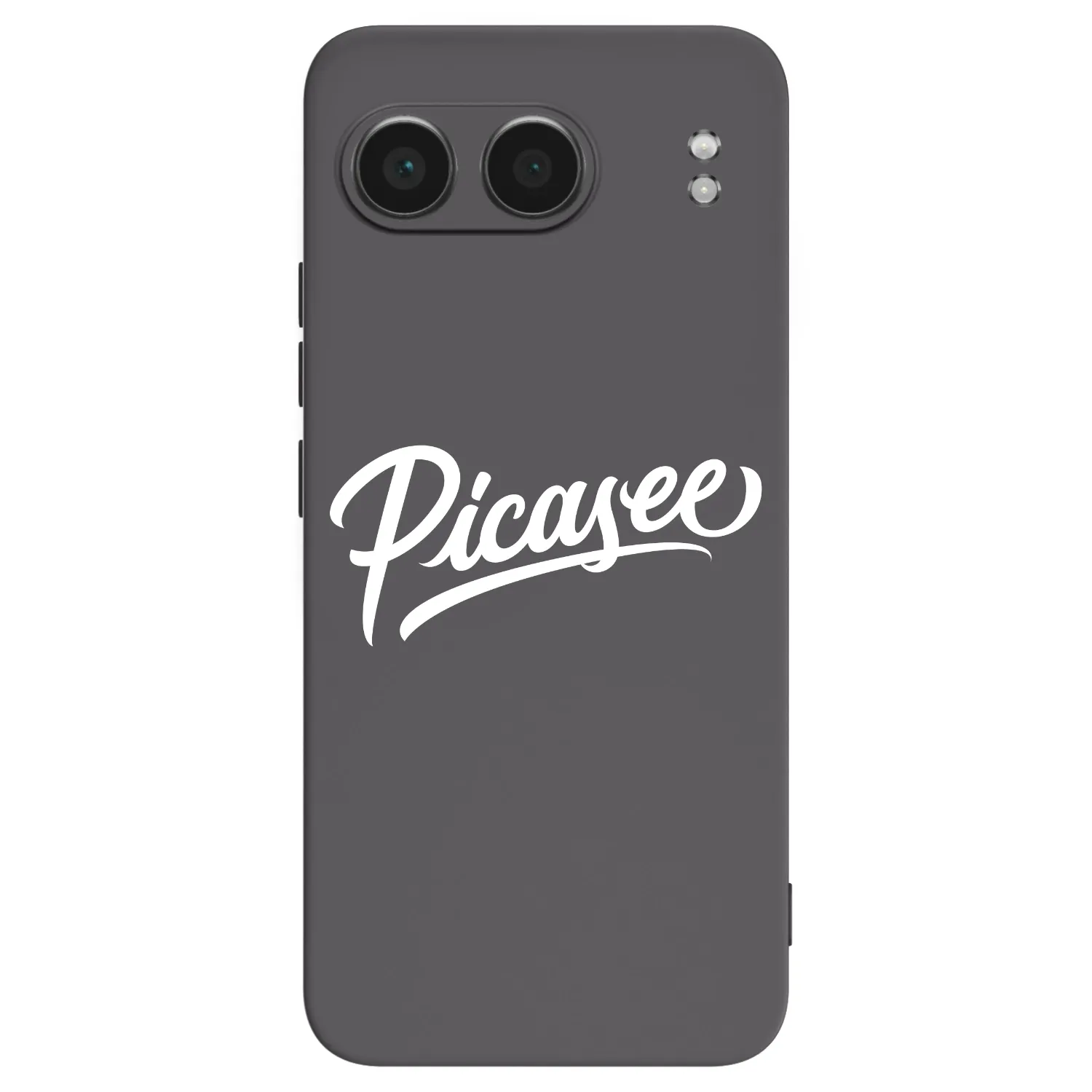 Picasee fekete szilikon tok az alábbi mobiltelefonokra OnePlus Nord 4 - Picasee - old logo - white