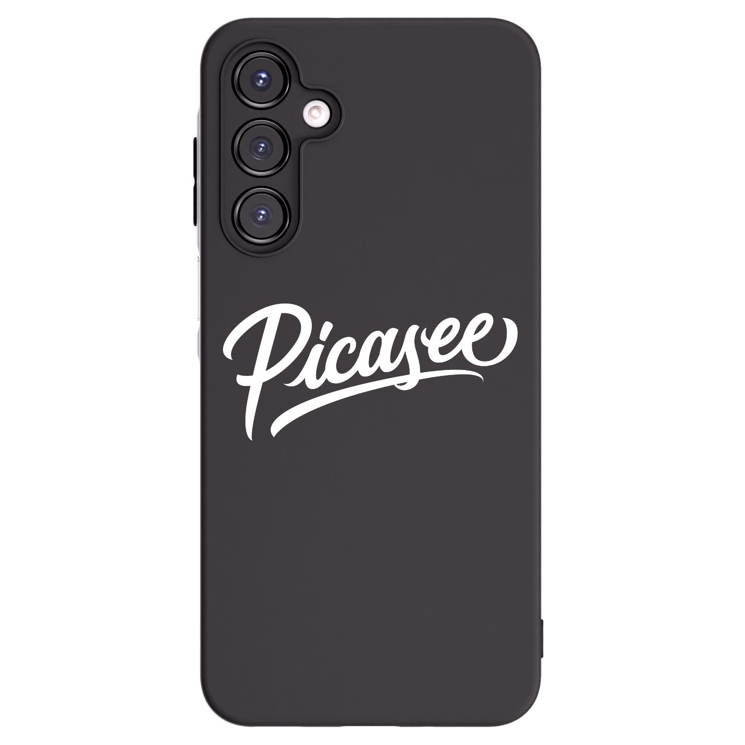 Picasee fekete szilikon tok az alábbi mobiltelefonokra Samsung Galaxy A16 5G - Picasee - old logo - white