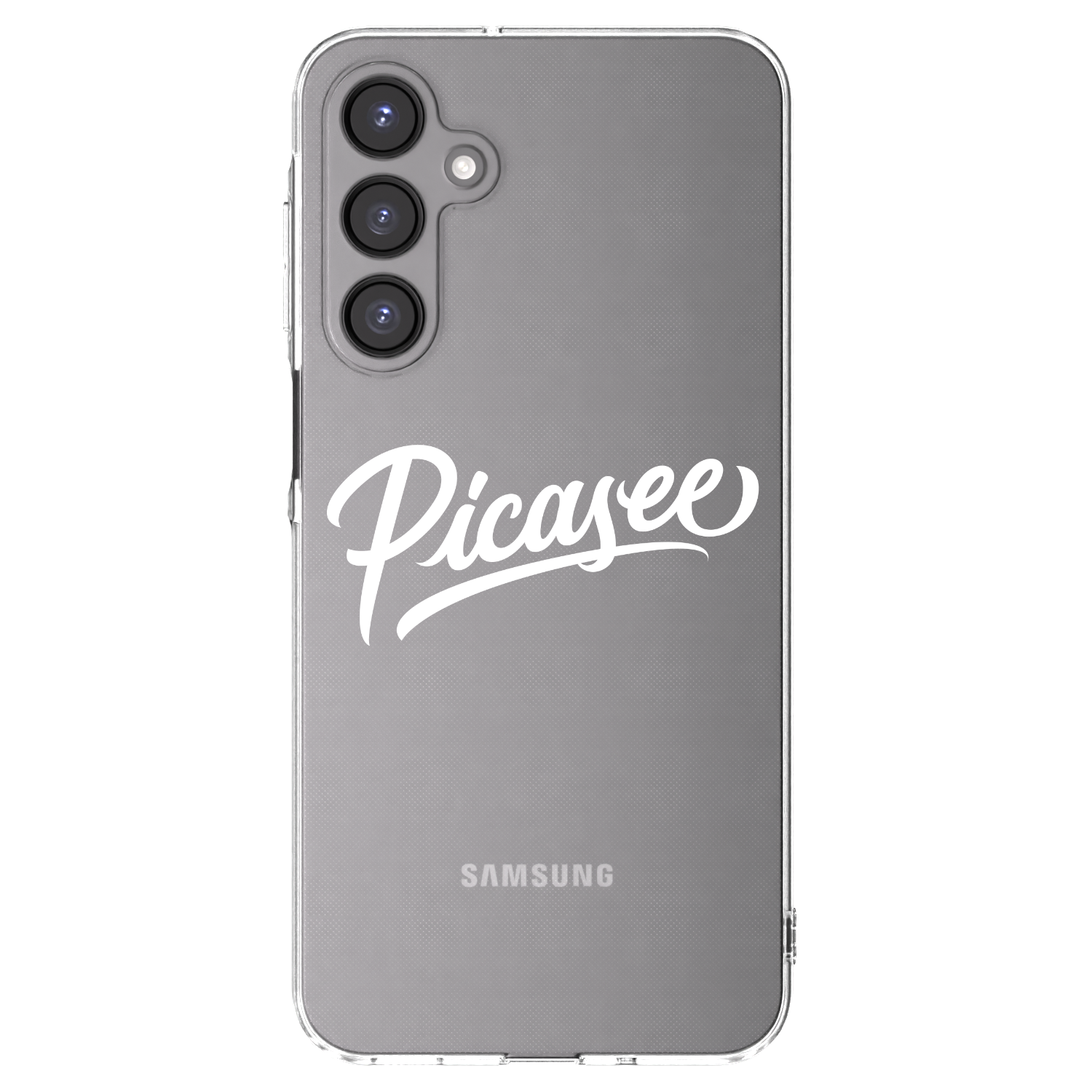 Picasee átlátszó szilikon tok az alábbi mobiltelefonokra Samsung Galaxy A16 5G - Picasee - old logo - white