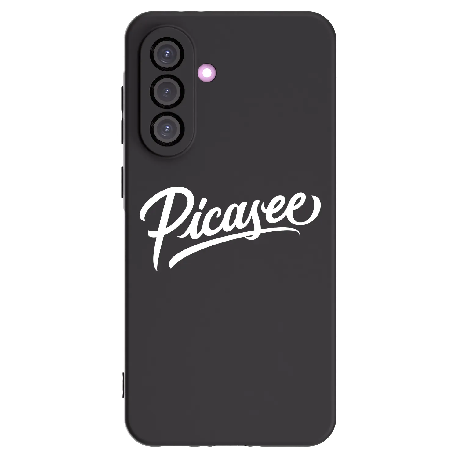 Picasee fekete szilikon tok az alábbi mobiltelefonokra Samsung Galaxy A56 5G A566B - Picasee - old logo - white