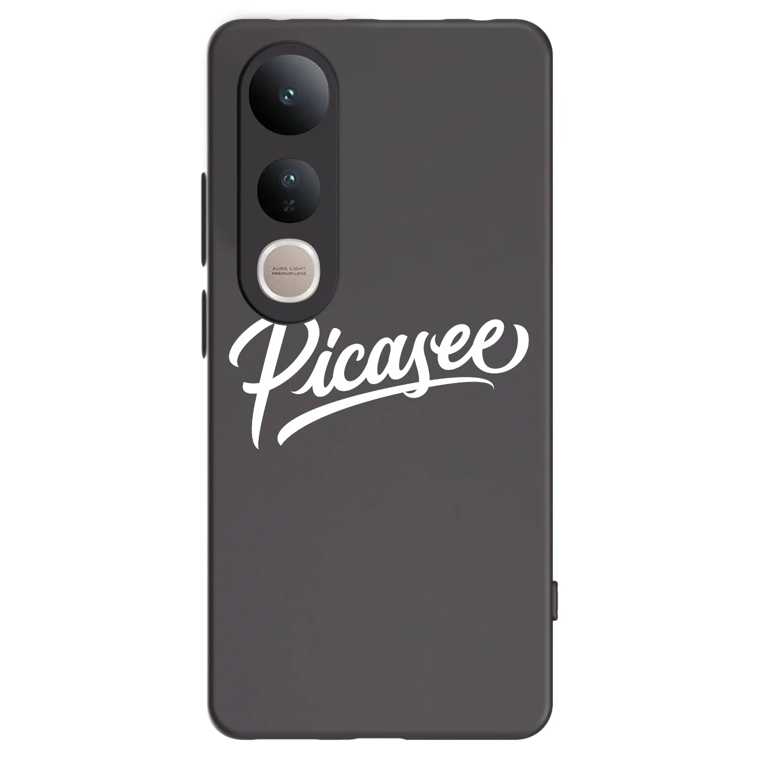 Picasee fekete szilikon tok az alábbi mobiltelefonokra Vivo V50 Lite 5G - Picasee - old logo - white