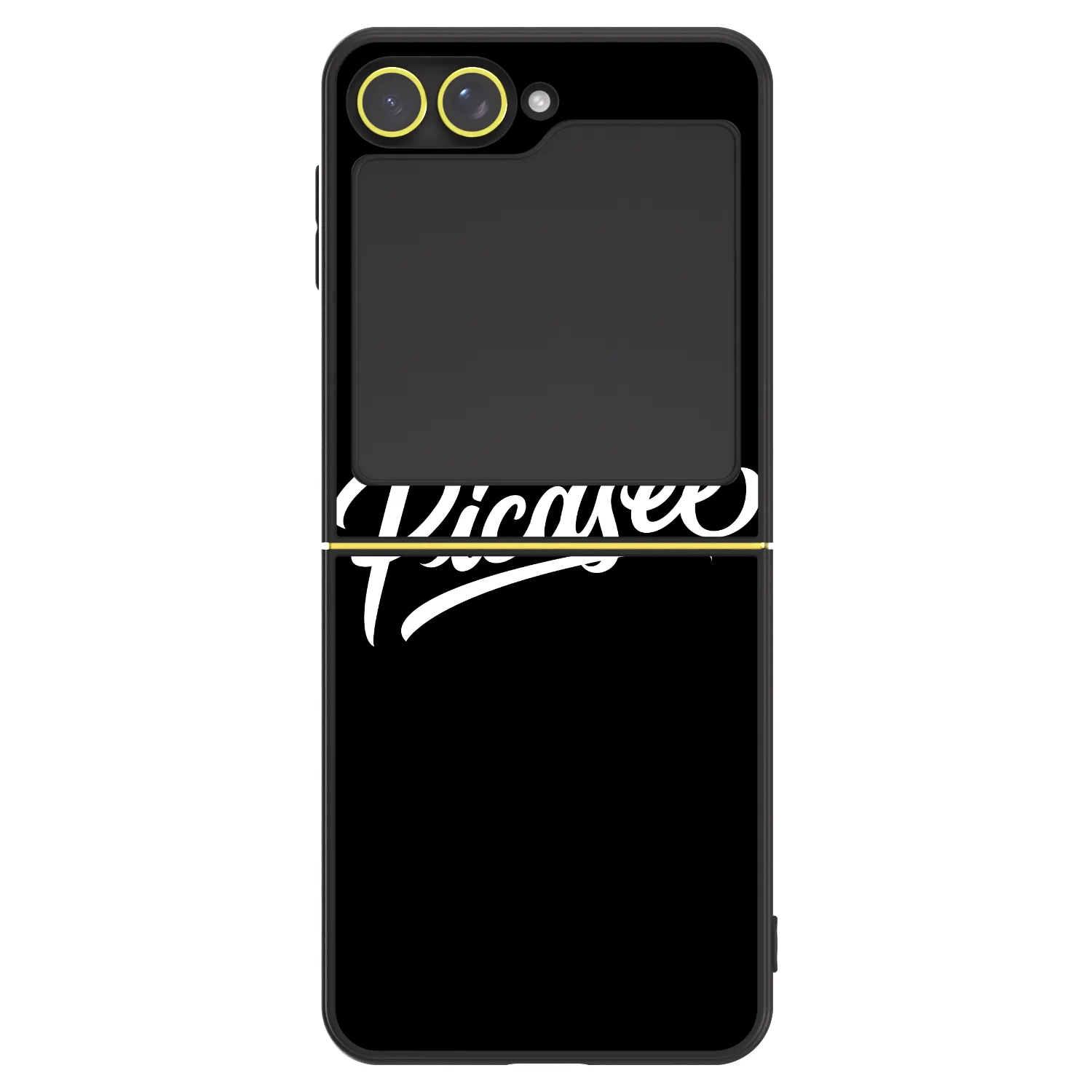 Picasee ULTIMATE CASE Samsung Galaxy Z Flip5 5G - készülékre - Picasee - old logo - white