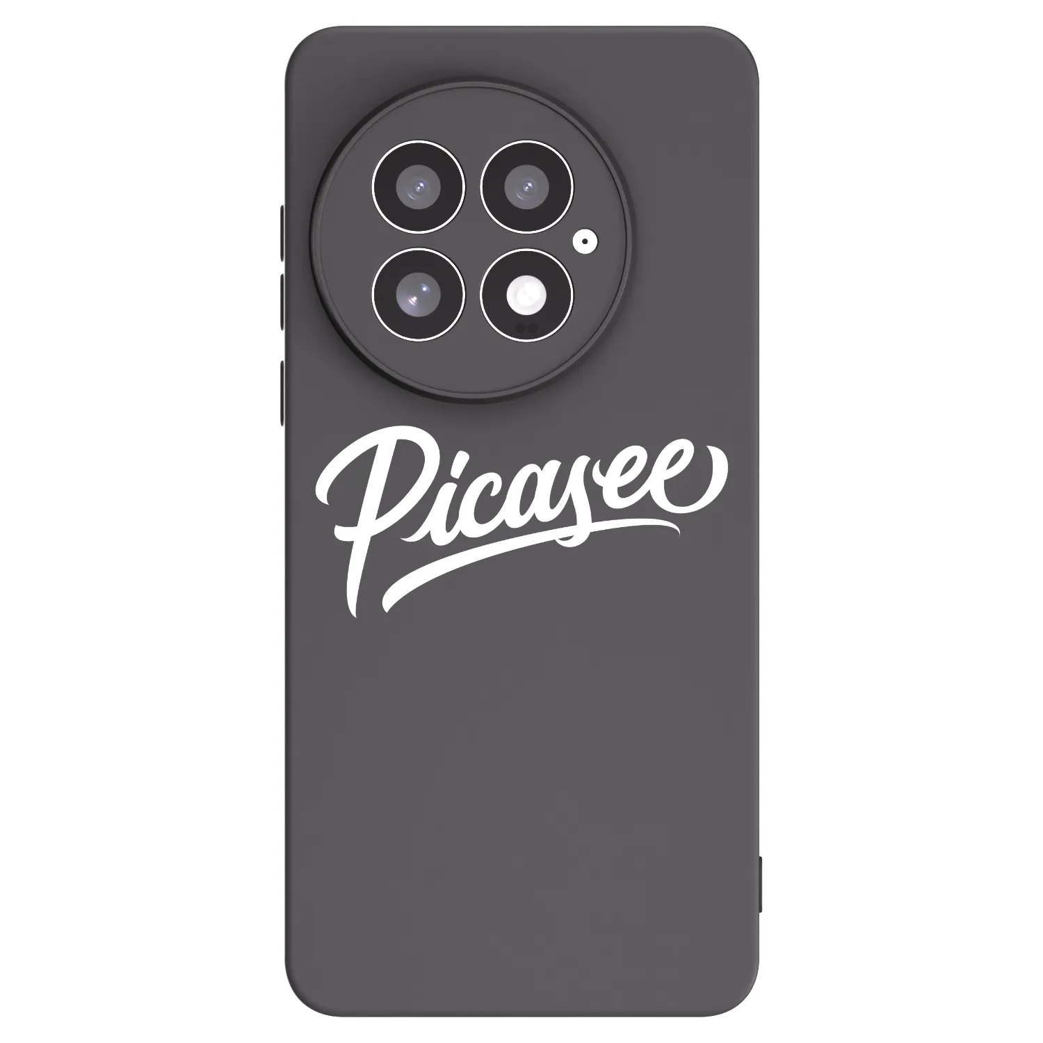 Picasee fekete szilikon tok az alábbi mobiltelefonokra OnePlus 13 5G - Picasee - old logo - white