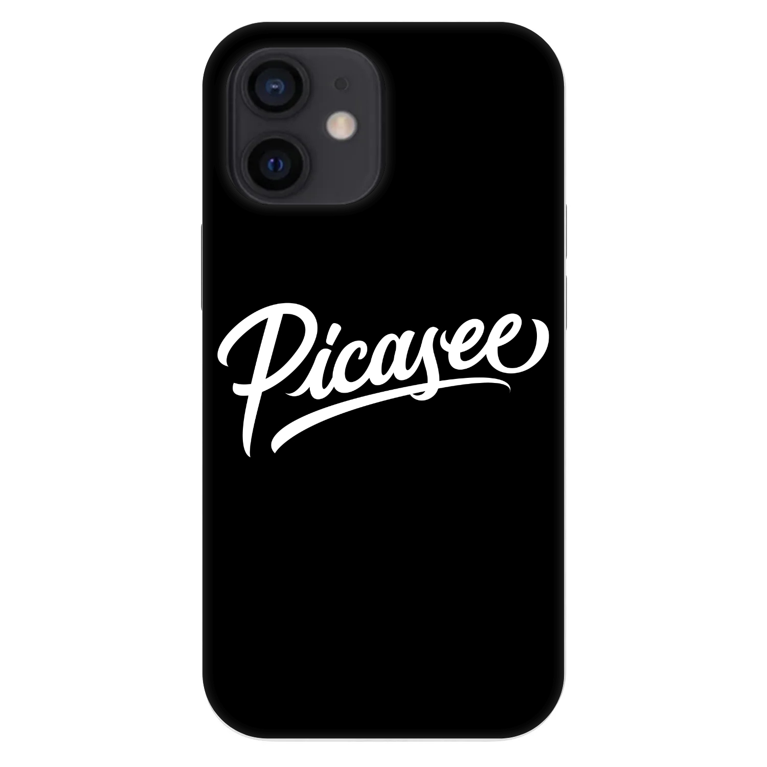 Picasee Fashion Case Apple iPhone 12 mini - Picasee - old logo - white