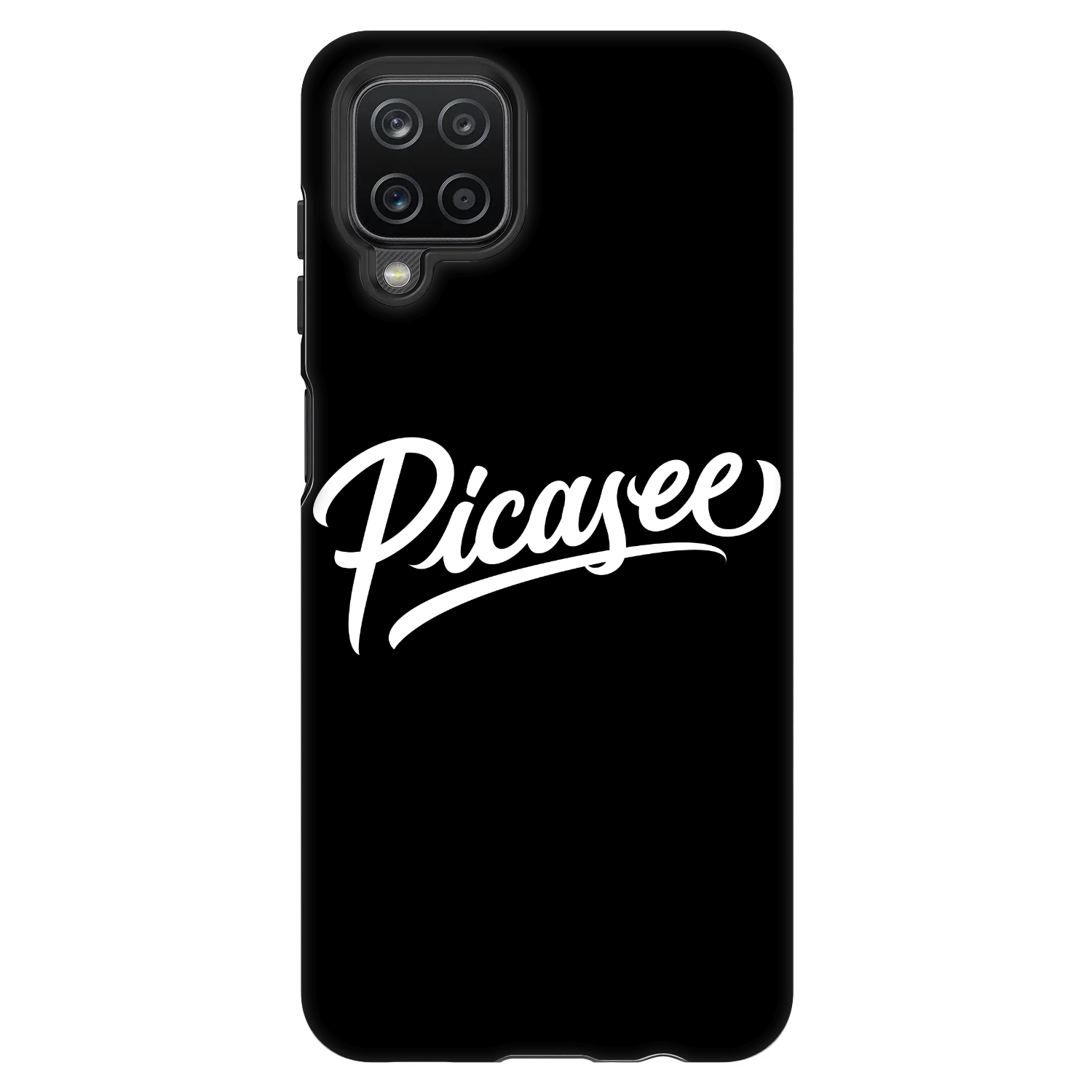 Picasee Fashion Case Samsung Galaxy A12 A125F - Picasee - old logo - white