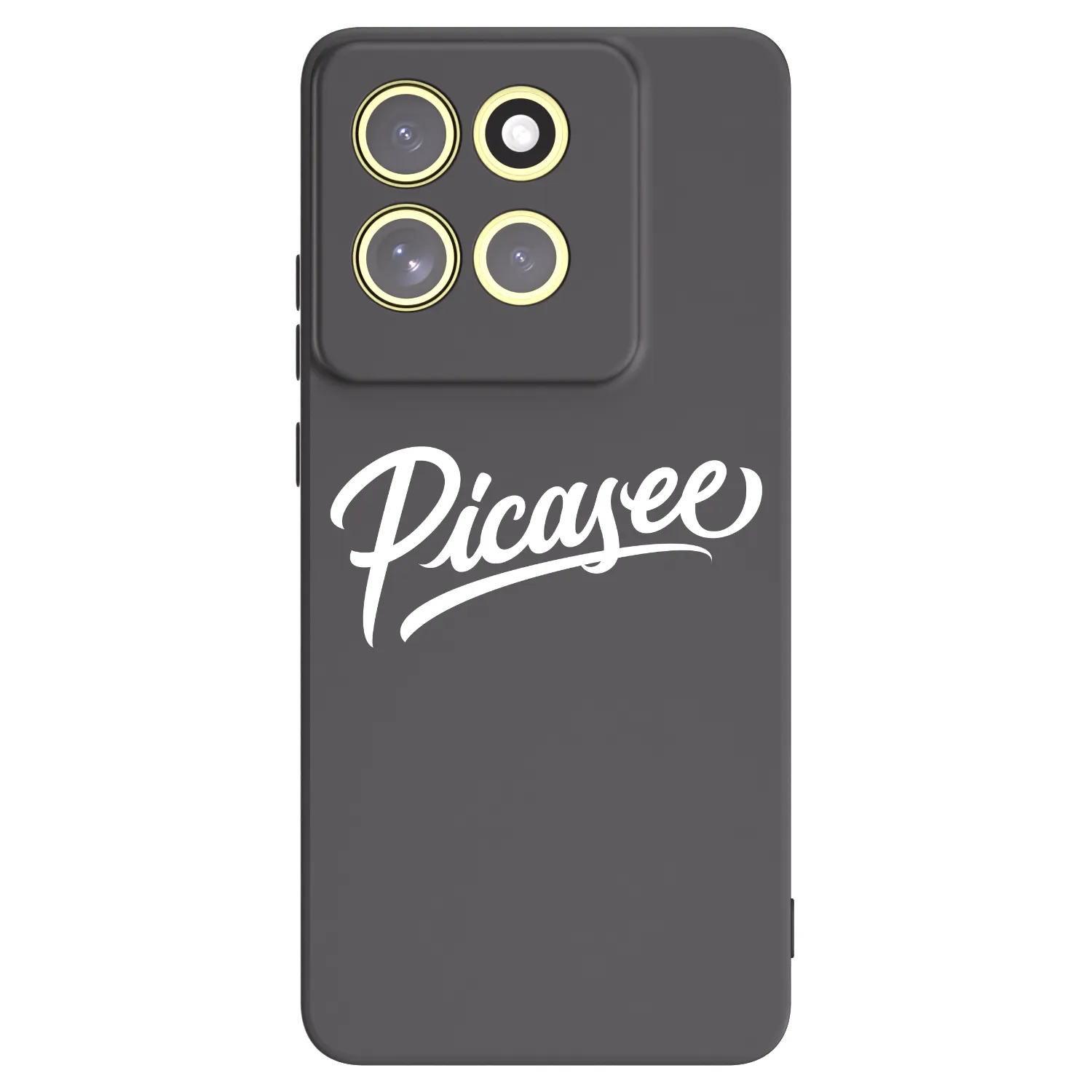 Picasee fekete szilikon tok az alábbi mobiltelefonokra Motorola Moto G86 5G - Picasee - old logo - white