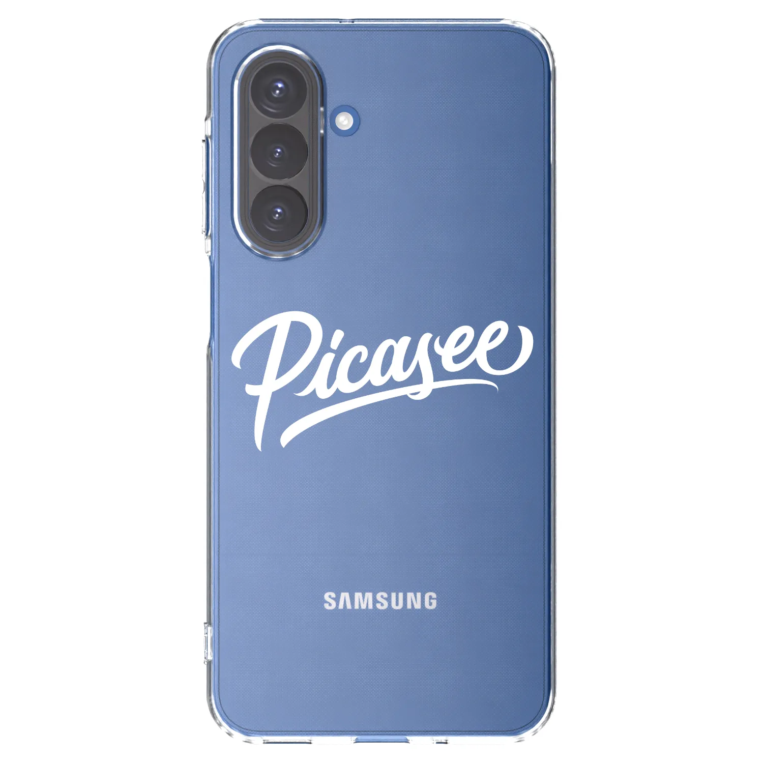 Picasee átlátszó szilikon tok az alábbi mobiltelefonokra Samsung Galaxy A17 5G - Picasee - old logo - white