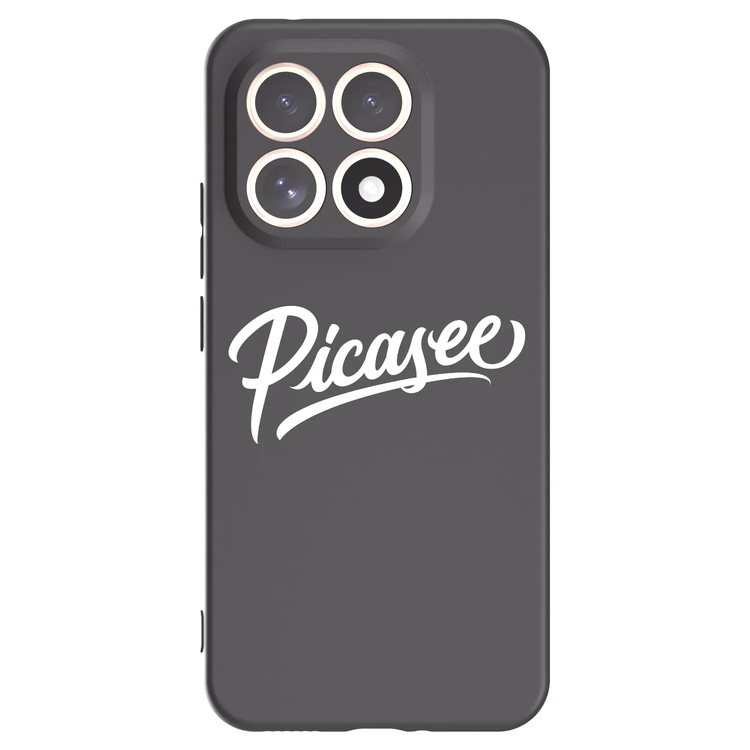 Picasee fekete szilikon tok az alábbi mobiltelefonokra Xiaomi 15T - Picasee - old logo - white