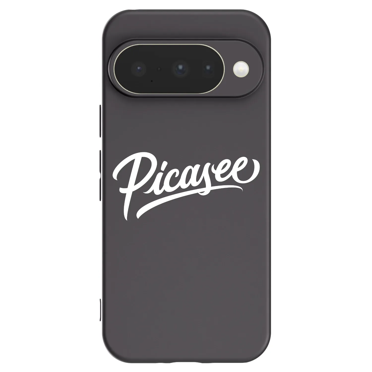Picasee fekete szilikon tok az alábbi mobiltelefonokra Google Pixel 10 - Picasee - old logo - white