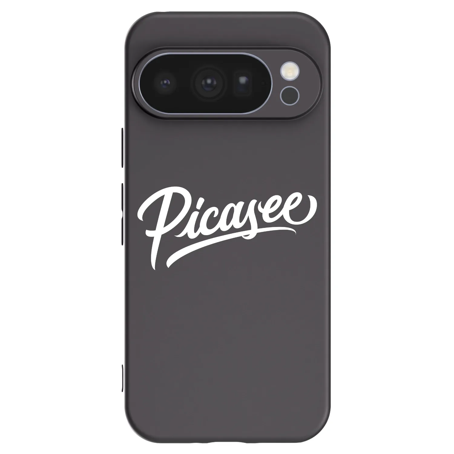 Picasee fekete szilikon tok az alábbi mobiltelefonokra Google Pixel 10 Pro - Picasee - old logo - white