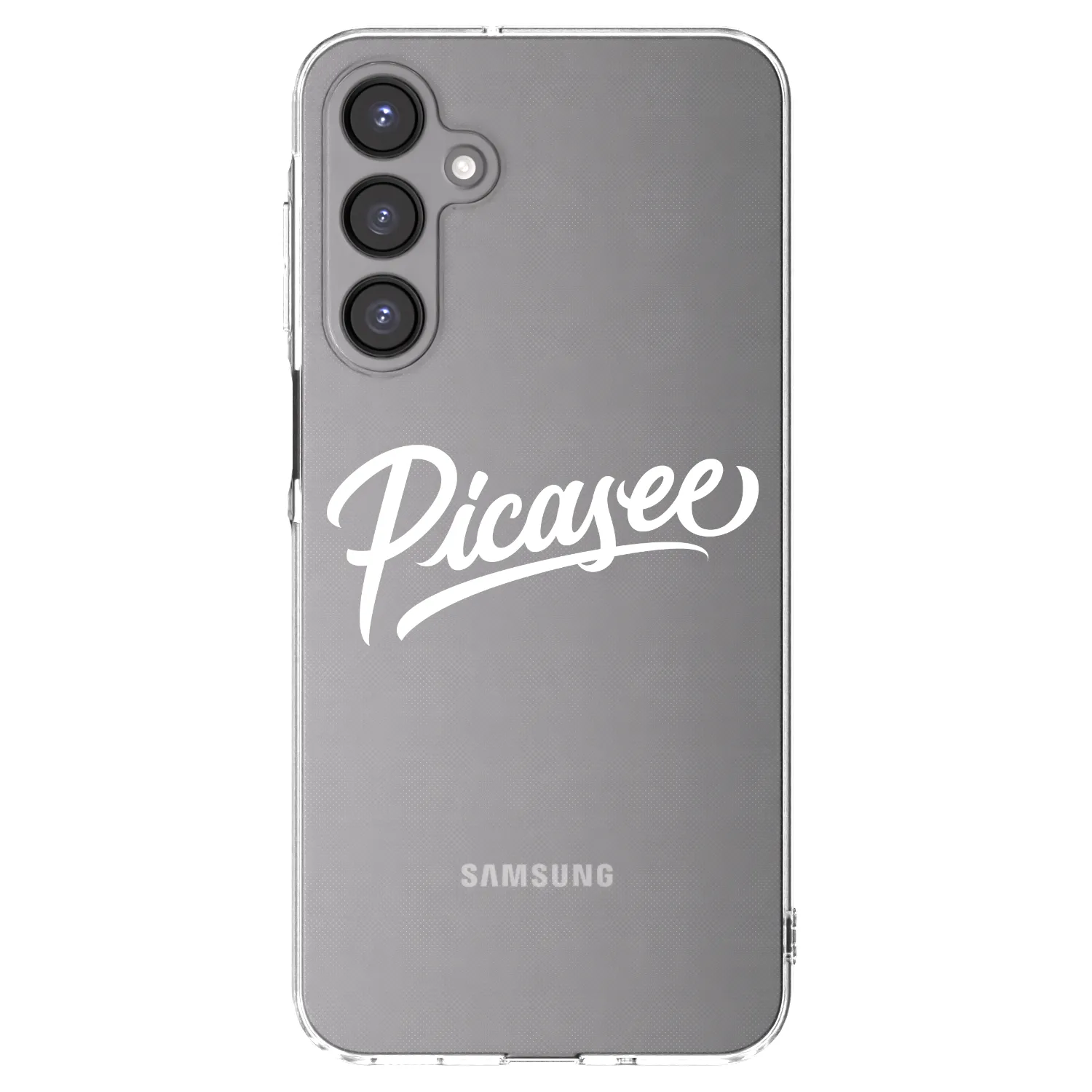 Picasee átlátszó szilikon tok az alábbi mobiltelefonokra Samsung Galaxy A16 4G - Picasee - old logo - white
