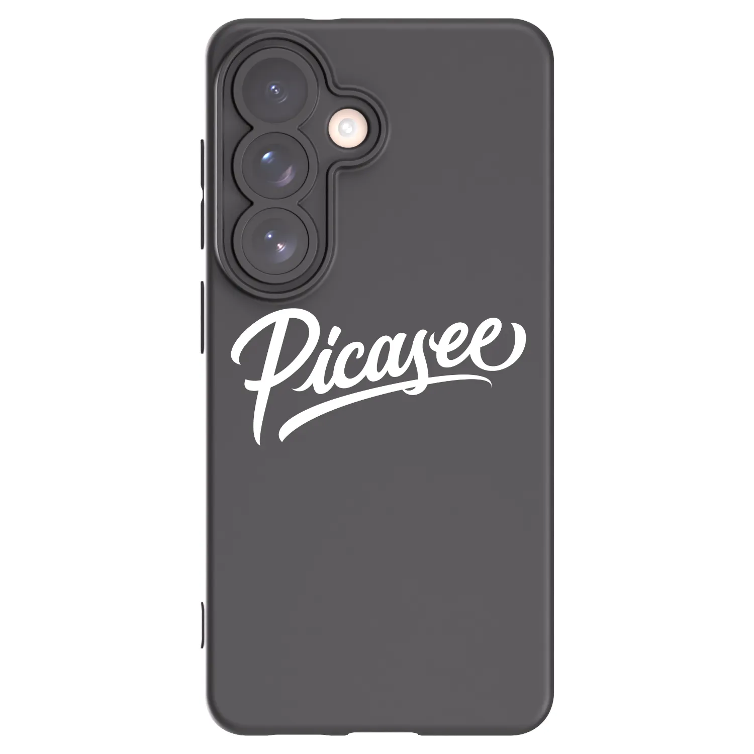 Picasee fekete szilikon tok az alábbi mobiltelefonokra Samsung Galaxy S26 - Picasee - old logo - white