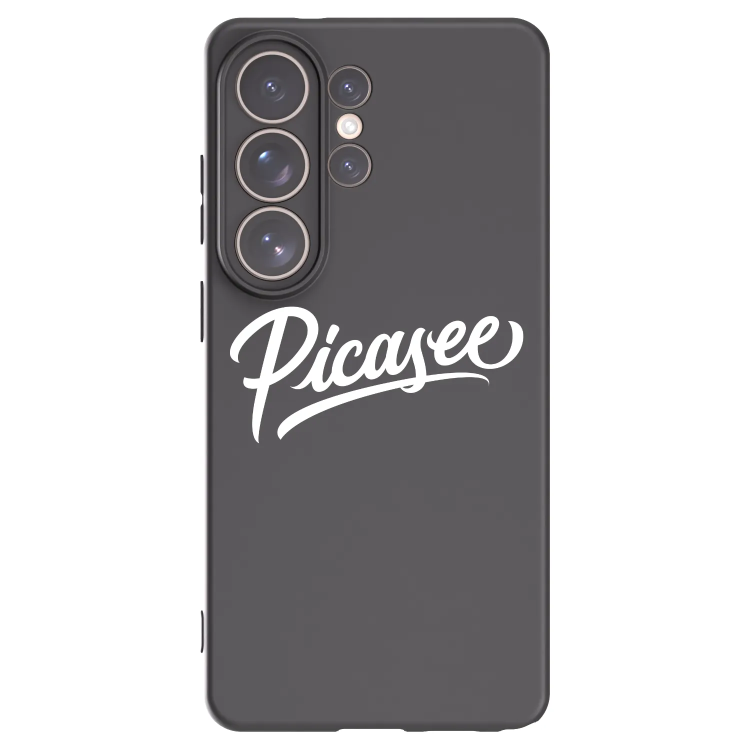 Picasee fekete szilikon tok az alábbi mobiltelefonokra Samsung Galaxy S26 Ultra - Picasee - old logo - white