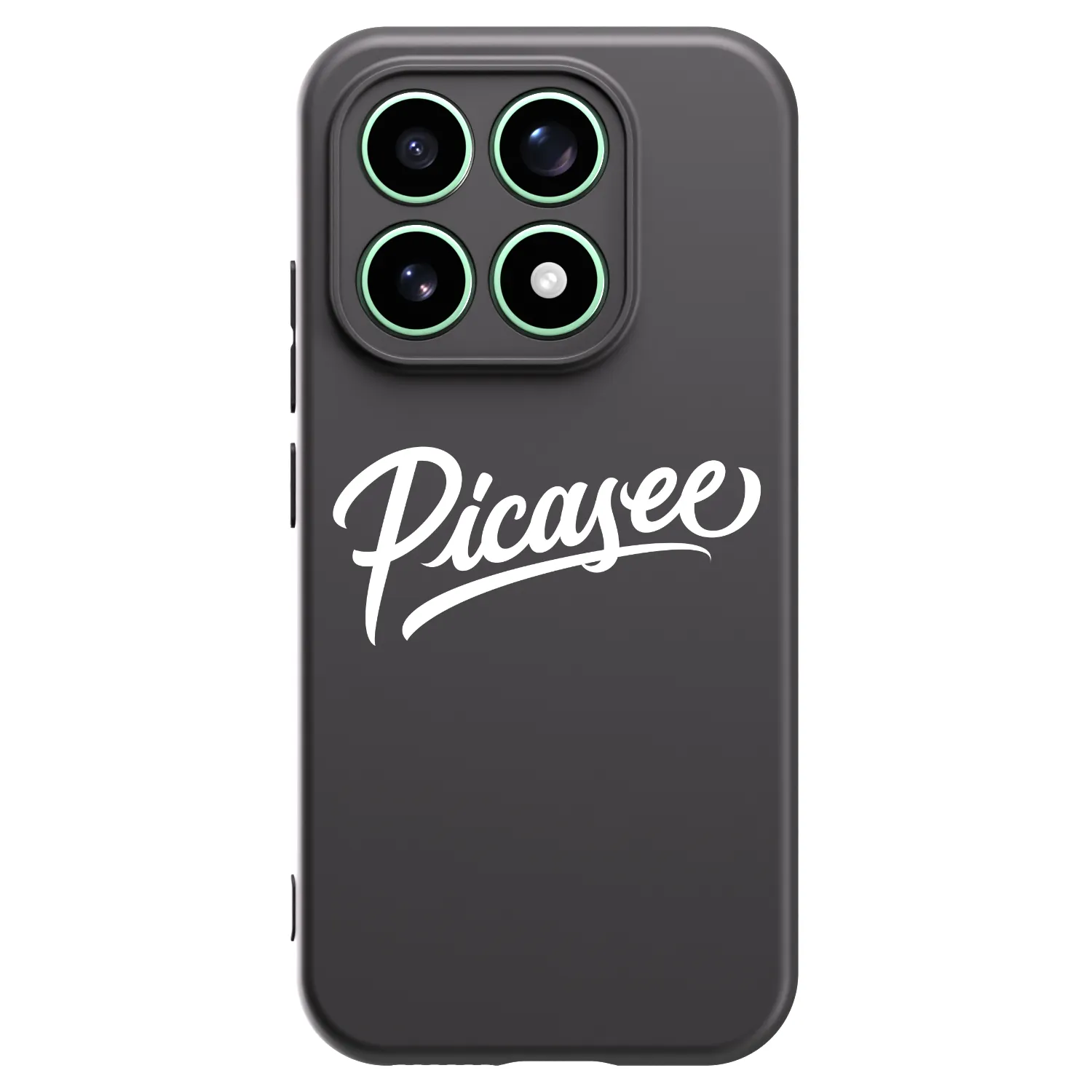 Picasee fekete szilikon tok az alábbi mobiltelefonokra Xiaomi 17 - Picasee - old logo - white