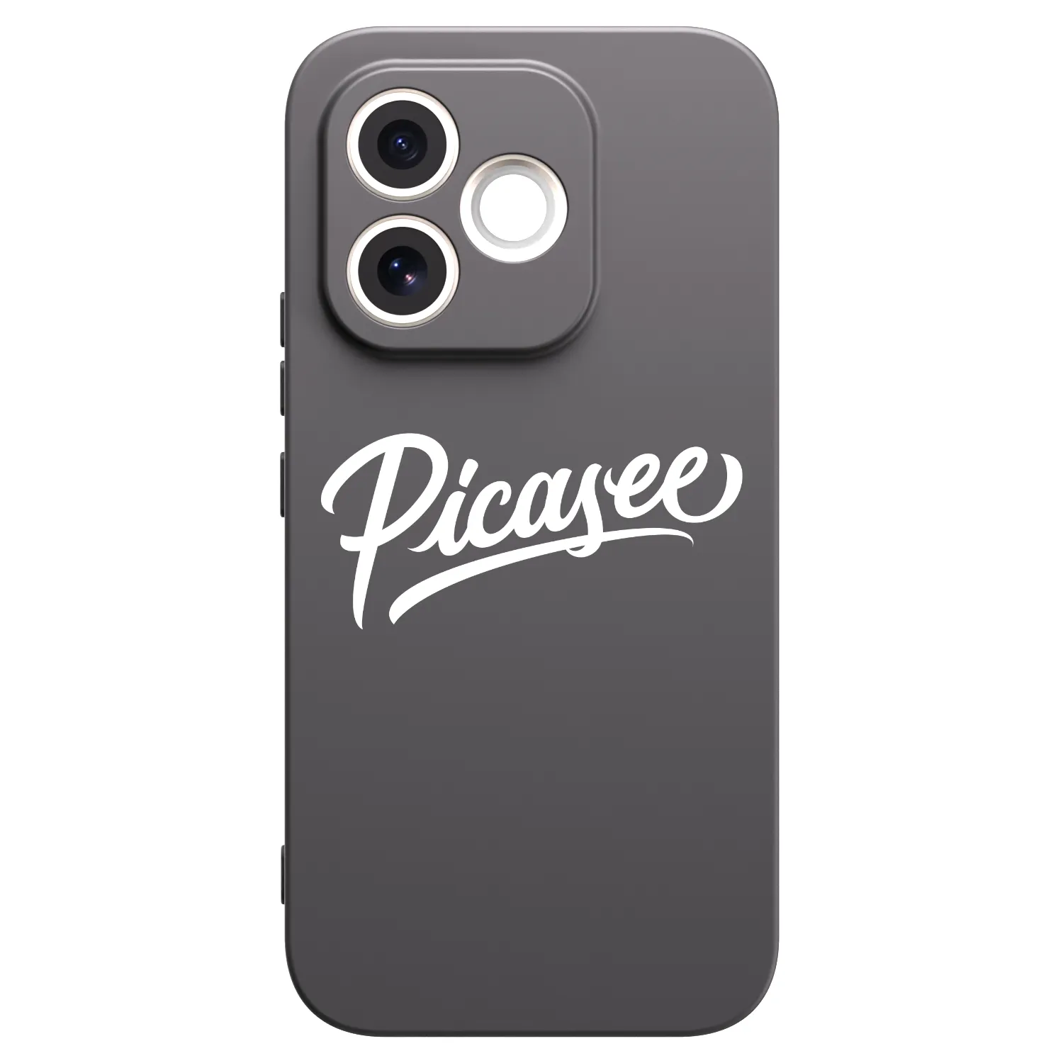 Picasee fekete szilikon tok az alábbi mobiltelefonokra Honor 600 Lite - Picasee - old logo - white