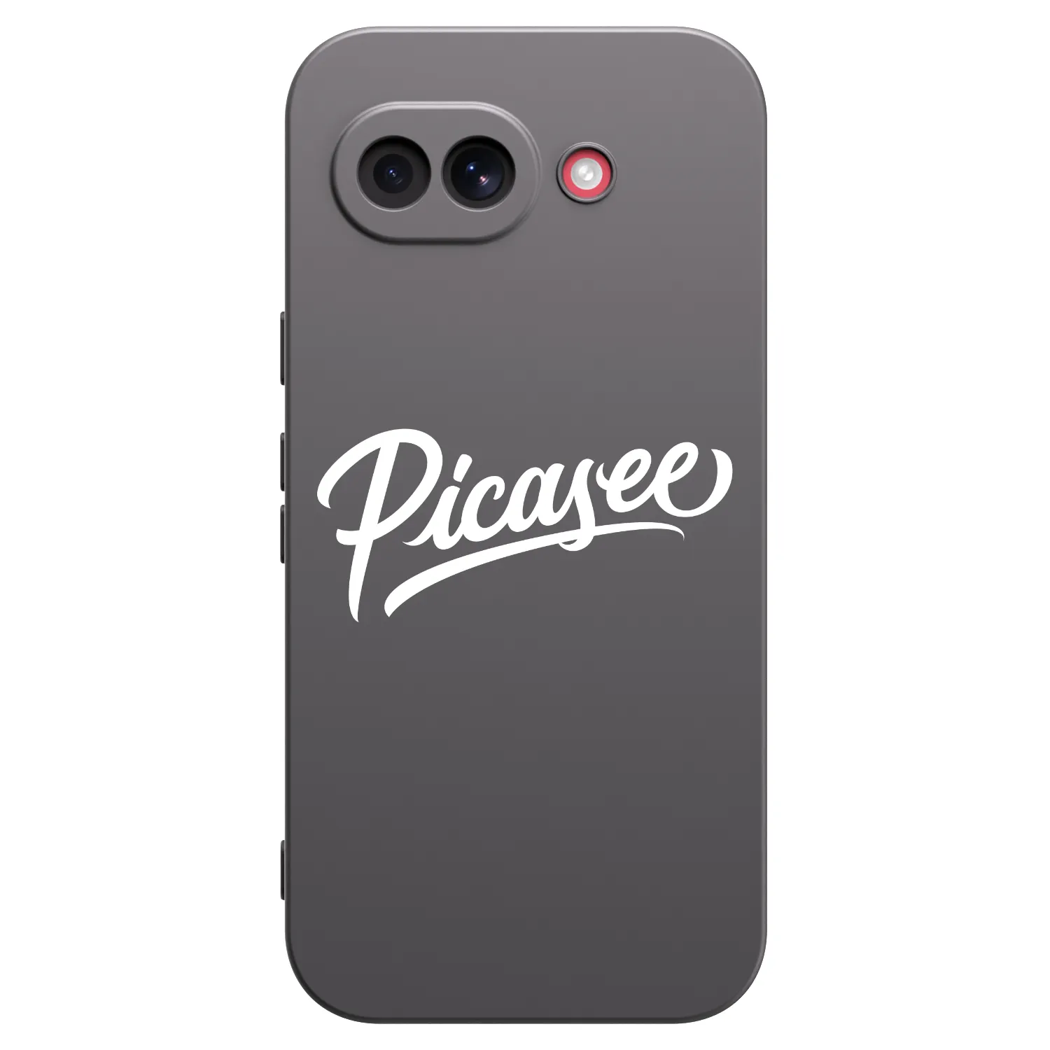 Picasee fekete szilikon tok az alábbi mobiltelefonokra Google Pixel 10a - Picasee - old logo - white