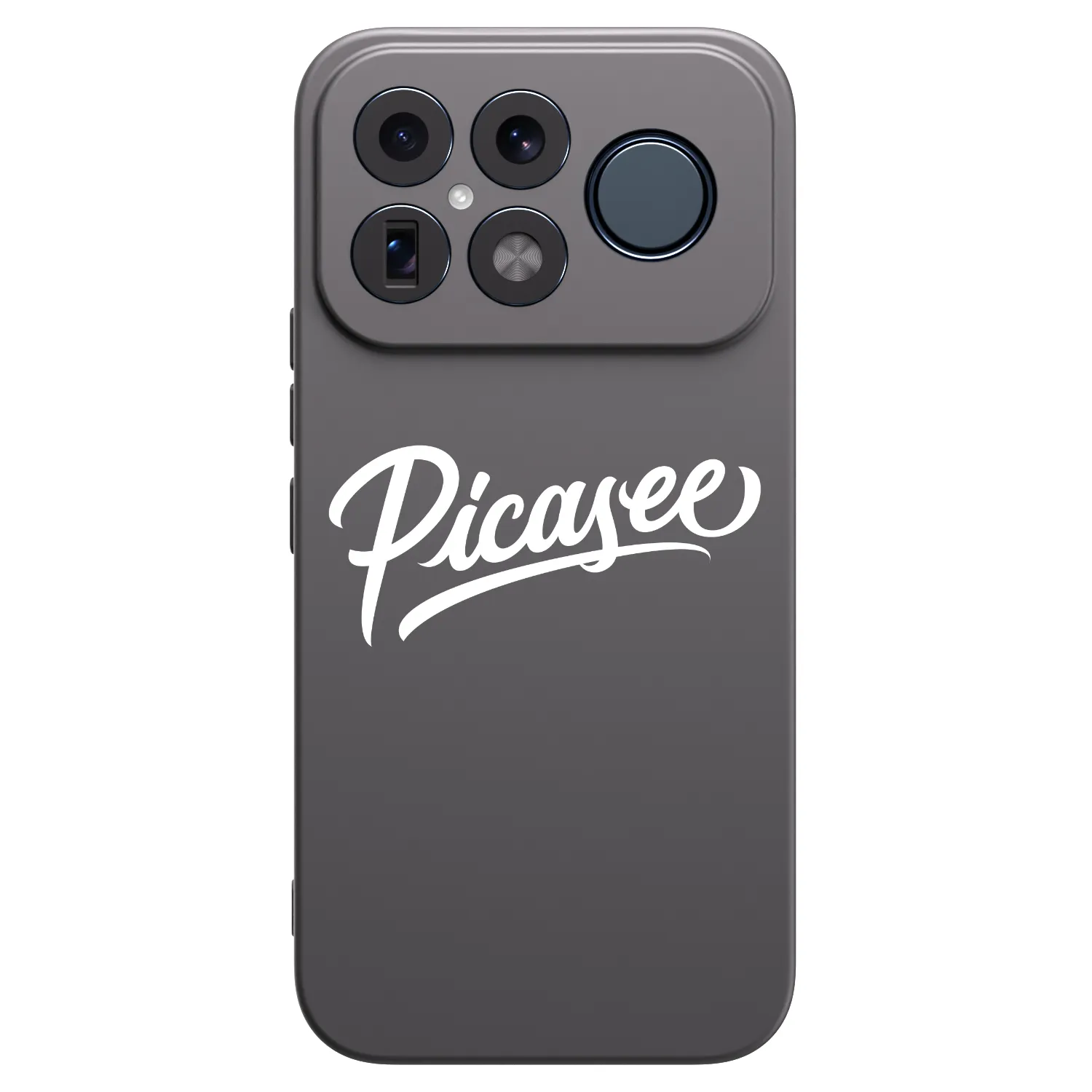 Picasee fekete szilikon tok az alábbi mobiltelefonokra Xiaomi Poco F8 Ultra - Picasee - old logo - white