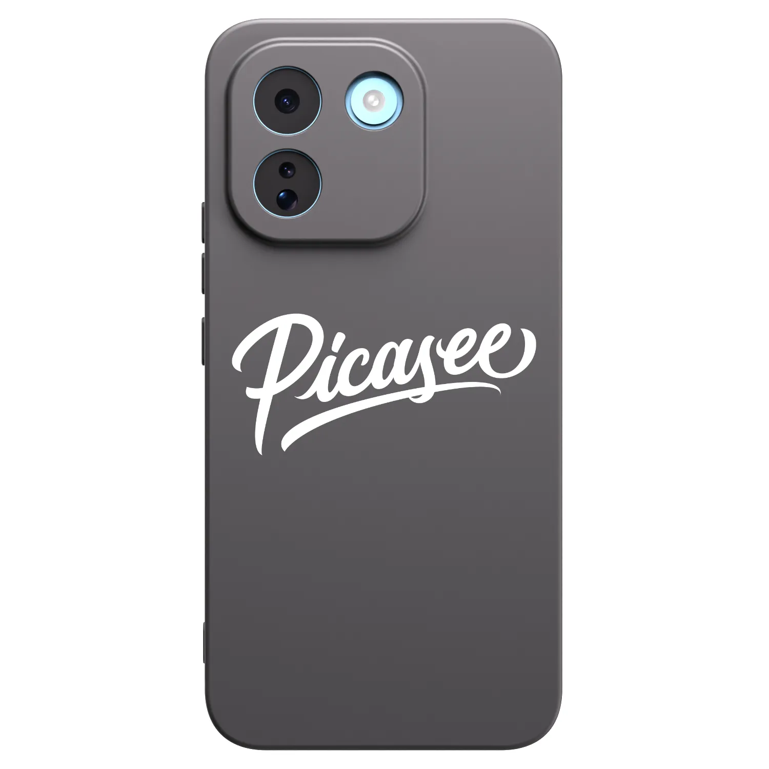 Picasee fekete szilikon tok az alábbi mobiltelefonokra Xiaomi Redmi Note 17 Pro MAX 5G - Picasee - old logo - white