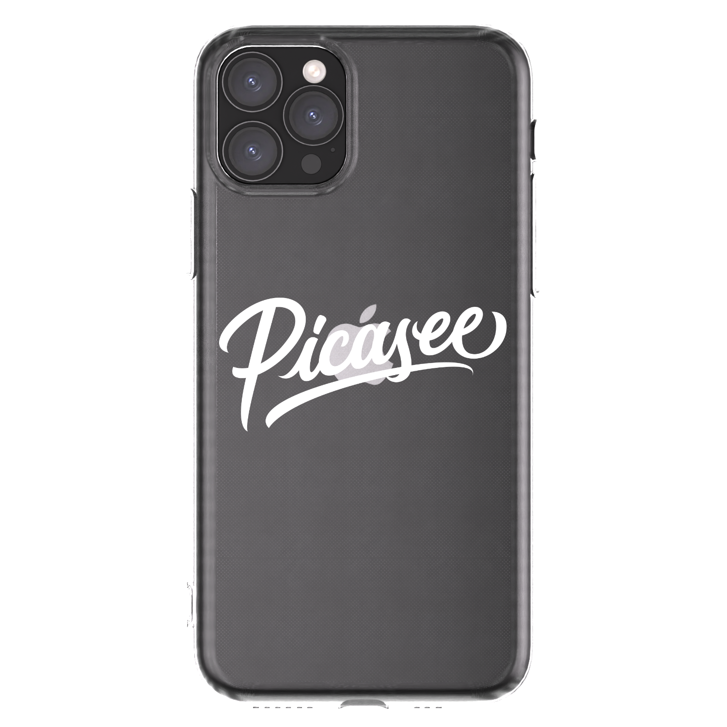 Picasee átlátszó szilikon tok az alábbi mobiltelefonokra Apple iPhone 11 Pro - Picasee - old logo - white