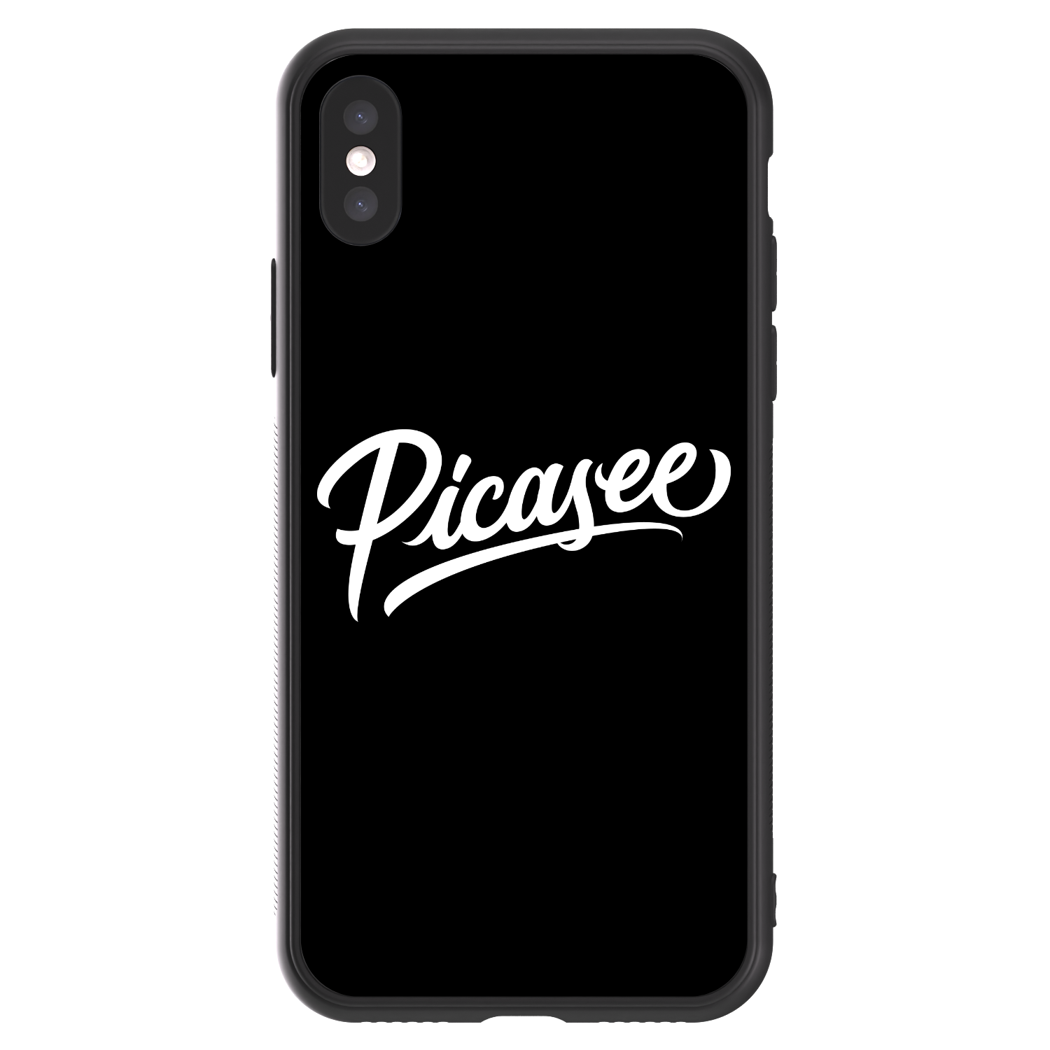 Picasee ULTIMATE CASE Apple iPhone X/XS - készülékre - Picasee - old logo - white