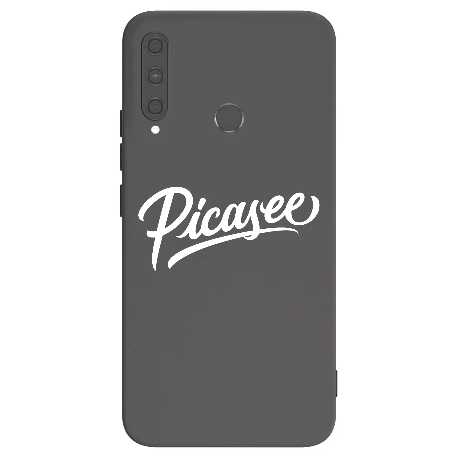 Picasee fekete szilikon tok az alábbi mobiltelefonokra Huawei P40 Lite E - Picasee - old logo - white