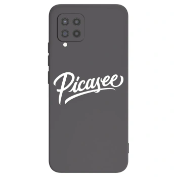 Picasee fekete szilikon tok az alábbi mobiltelefonokra Samsung Galaxy A42 A426B - Picasee - old logo - white