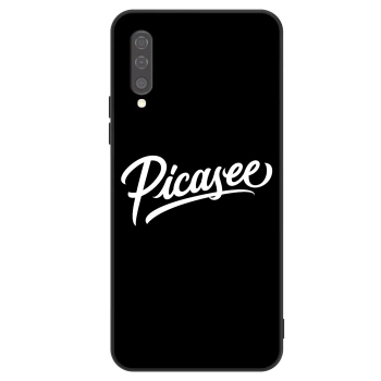Szilikon tok erre a típusra Samsung Galaxy A50 A505F - Picasee - old logo - white