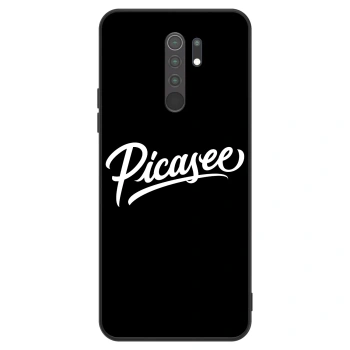 Szilikon tok erre a típusra Xiaomi Redmi 9 - Picasee - old logo - white