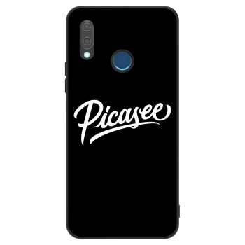 Szilikon tok erre a típusra Huawei P20 Lite - Picasee - old logo - white